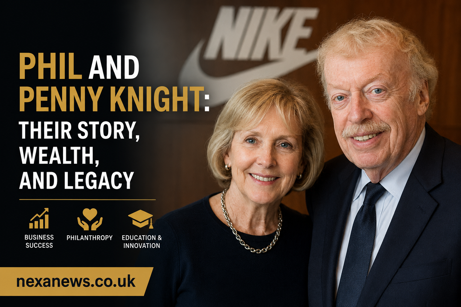 Phil and Penny Knight.